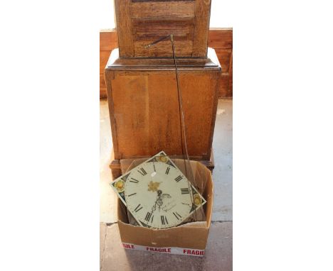 Longcase clock (selling as for spares or restoration so viewing is recommended)