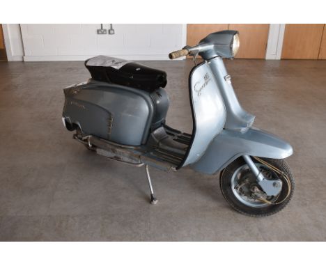 A genuine vintage Italian made Lambretta SX 125 Special scooter Innocenti original barn find imported from Italy 2000 engine 