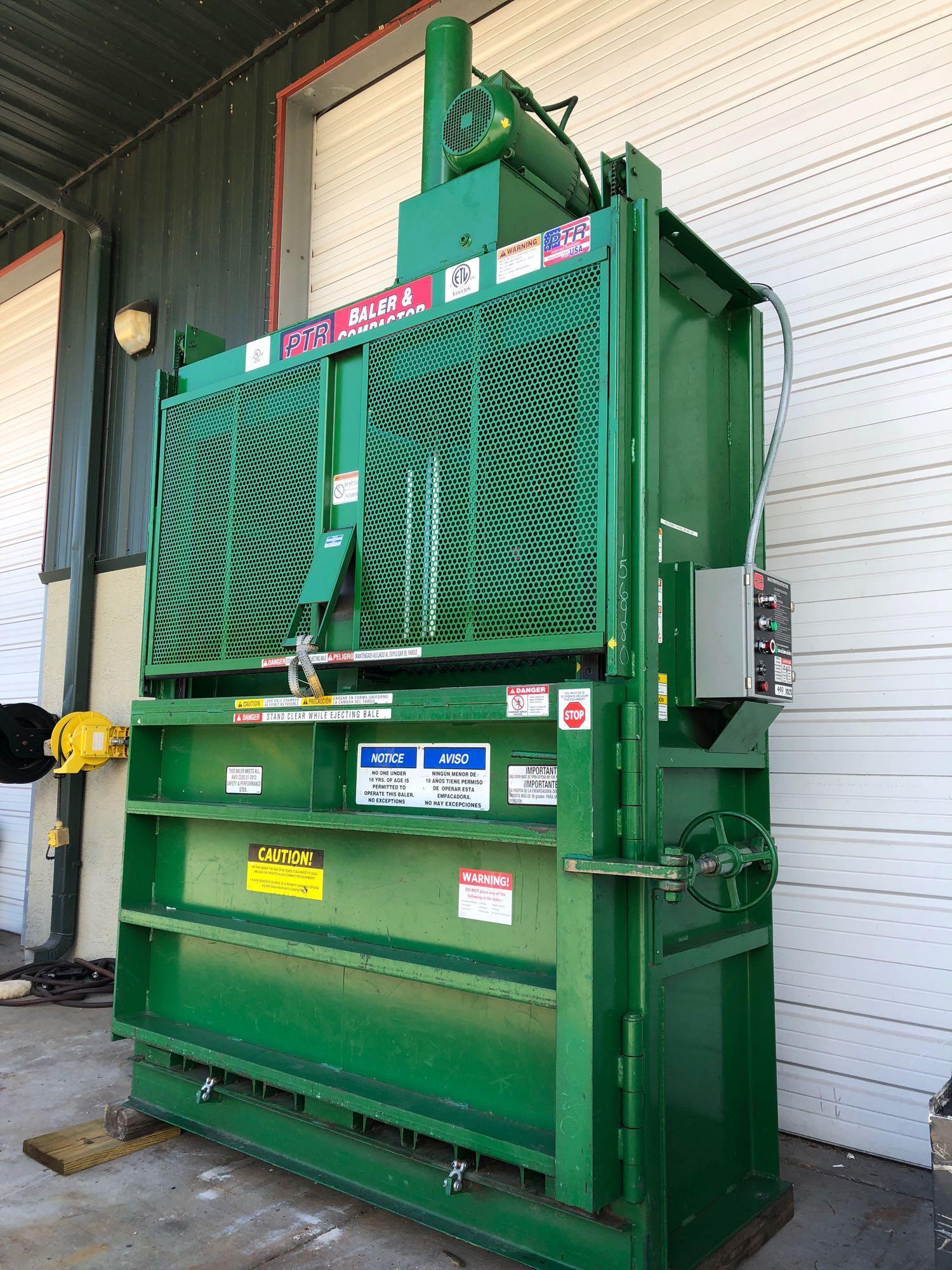 2015 PTR BALER & COMPACTOR, RUNS