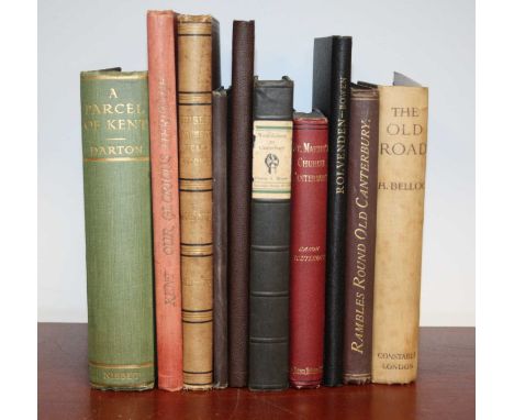 Kent interest, a collection of volumes relating to Kent and it's evirons to include Cave-Brown, John: Detling In Days Gone By
