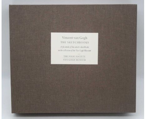 Vincent Van Gogh, The Sketchbooks: The Folio Society/Van Gogh Museum, 2013, four variously bound facsimile edition sketchbook