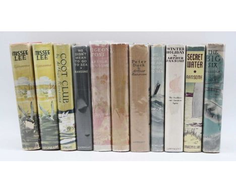 Ransome, Arthur: Missee Lee, Macmillan Company, New York 1942 1st U.S. edition, maps to end pages with dust jacket, together 