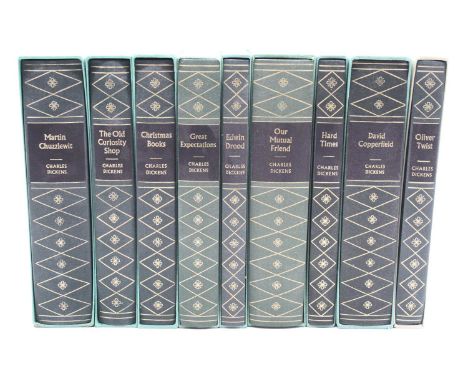 Dickens, Charles: The Works Of, all uniformly bound Folio Society editions in slip-cases to include Christmas Books, Great Ex