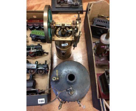 Model boiler and a vertical engine (2)