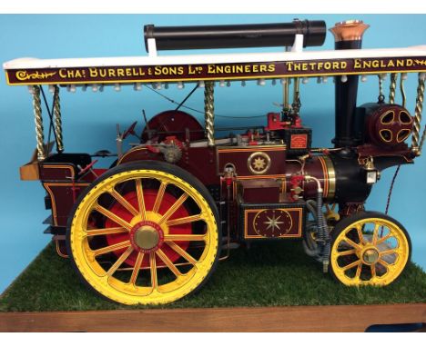 An Exhibition Standard live 1 ½ inch scale steam traction engine, Chas. Burrell and Sons Ltd Engineers, Thetford, number 3868