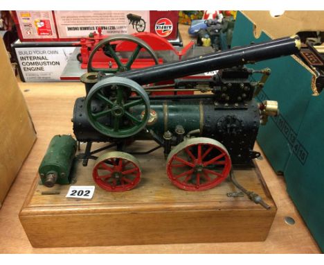 A model traction engine, 'WLM Allchin', approx. 22cm length