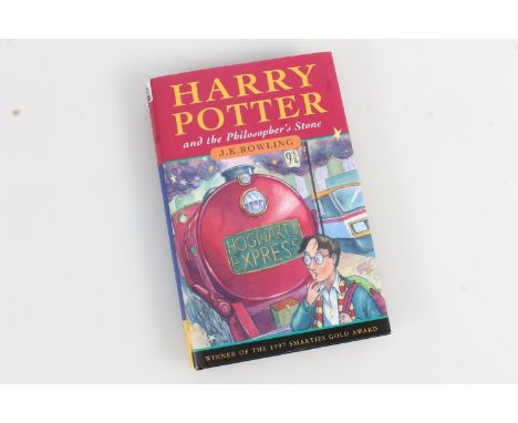 Harry Potter and the Philosophers Stone by J K Rowling, hardback, first edition, third issue, with dust jacket, published by 