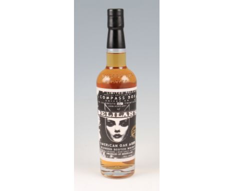 Compass Box 'Delilah's' American Oak Aged Scotch Whisky. Limited Edition of 2000 bottles.