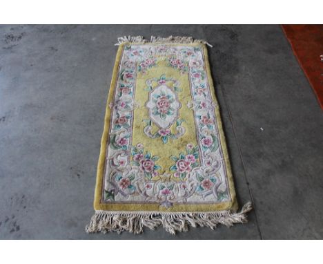An approx. 5'7" x 2'5" Chinese wall runner