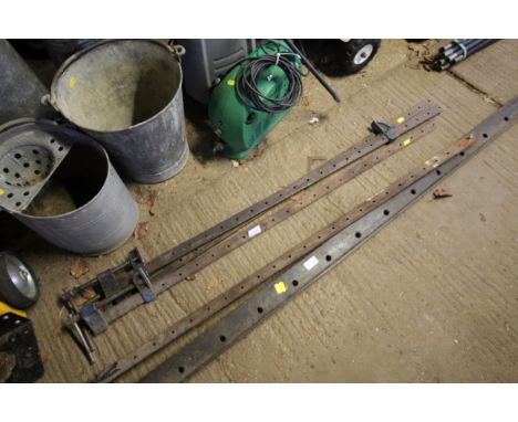 Three sash clamps