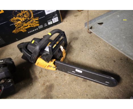 A McCullough chainsaw