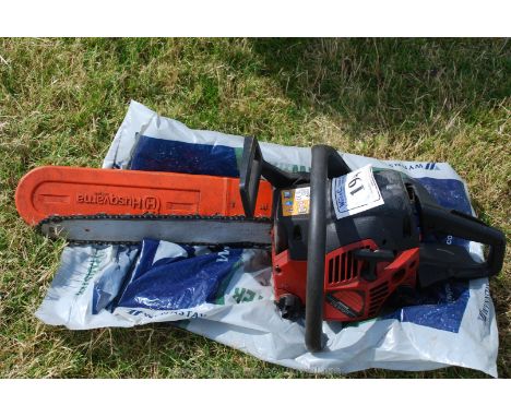 A Jonsered CS 2137, (an excellent chainsaw and in good working order)