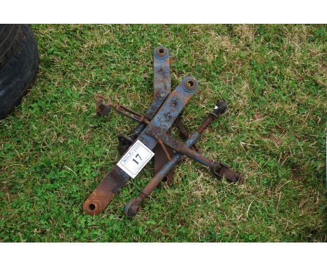 Link arms, etc., for a Kubota compact tractor or similar.