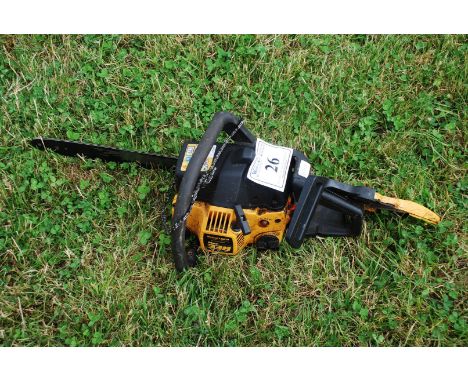 McCulloch Mac 338 Chainsaw, (engine turns and has good compression).