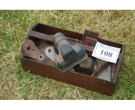 A tool box with hitches.