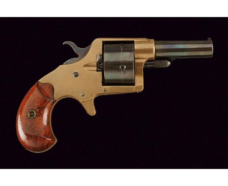 dating: 1871 - 76 provenance: USA, Round, rifled, cal. 41 rimfire barrel for 2-1/2', with fore-sight, marked with model capti