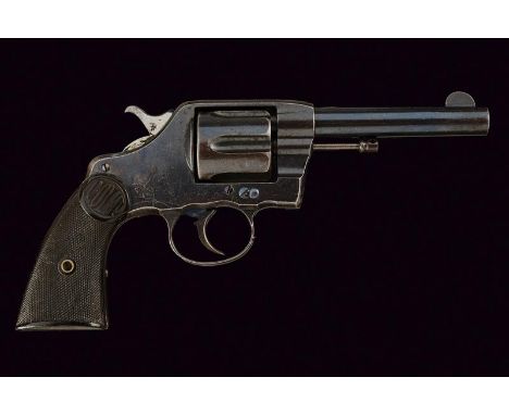 dating: 1889 provenance: USA, Round, rifled, cal. 41 Colt barrel for 4-1/2', with fore-sight, company's address marking in tw