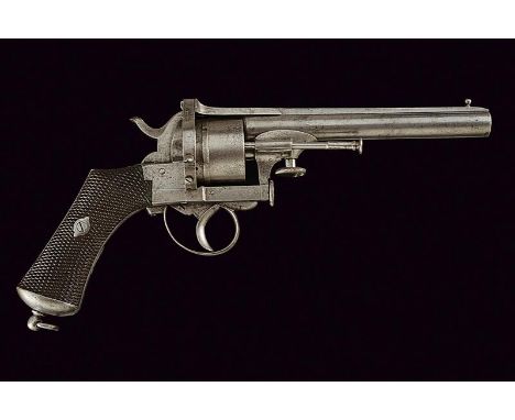 dating: about 1870 provenance: Naples, Round, rifled, 11 mm cal. barrel, with rib signed 'Merolla brevete', fore-sight; six-s