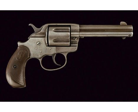 dating: circa 1875 - 1890 provenance: USA, Round, rifled, cal. 44-40 barrel for 4-3/4', marked with Colt address on the back 