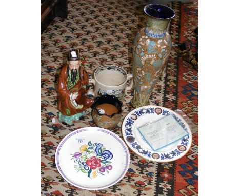Various collectable ceramic ware, including Poole Pottery, Doulton and other