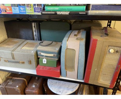 1950s electrical equipment, record player, tape recorder, etc.
