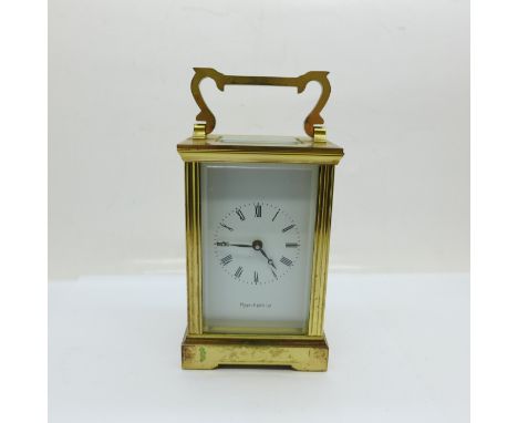 A carriage clock, Mappin &amp; Webb Ltd. 