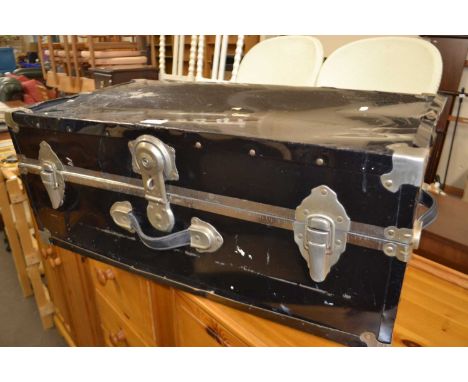 A metal trunk