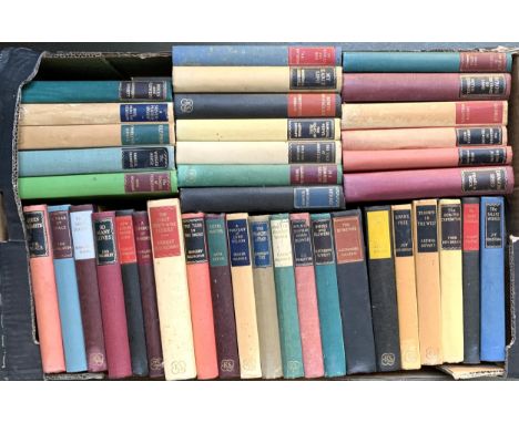 A box of Reprint Society editions to include Arthur Bryant, Hemingway, Irwin, Graham Greene, etc 