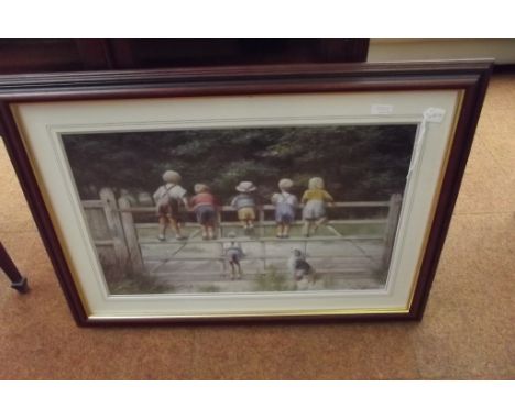Framed Spencer Coleman print