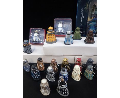 A COLLECTION OF EAGLEMOSS BBC DR WHO 'DALEK' FIGURESForty Seven model figures of the iconic Dr Who 'Dalek', loose and boxed m
