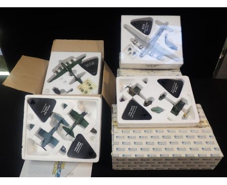 EIGHT 'ATLAS EDITIONS' AIRCRAFTEight boxed Atlas Editions die cast model planes, including: 'B-17F Memphis Belle'; all planes