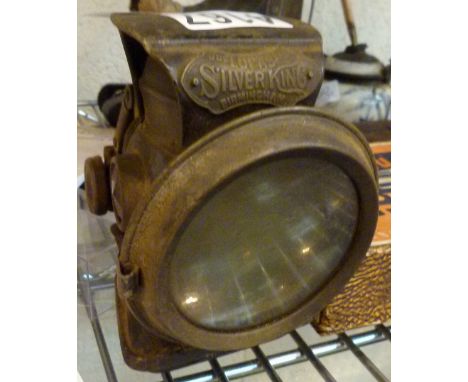 LUCAS CYCLE LAMP. Lucas Silver King cycle lamp