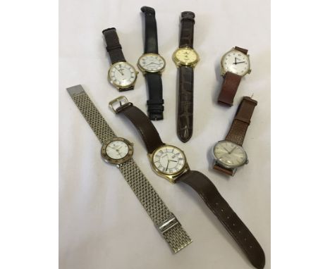 A quantity of assorted gents wrist watches. To include Sekonda, Pulsar and Timex. 