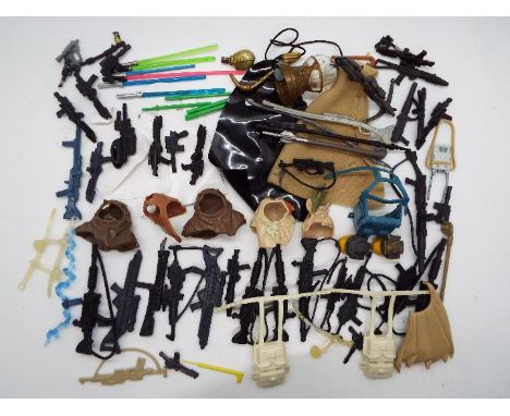 Star Wars, Kenner, Hasbro, Other - A large group of over 50 loose predominately Star Wars action figures accessories includin