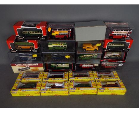 Corgi Original Omnibus - Pocketbond Classix - A collection of 23 x boxed bus and truck models in 1:76 scale including # Om410