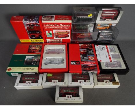 EFE, Corgi Original Omnibus  - A group of 13 boxed diecast 1:76 scale model buses plus four EFE bus sets. Lot includes EFE Co