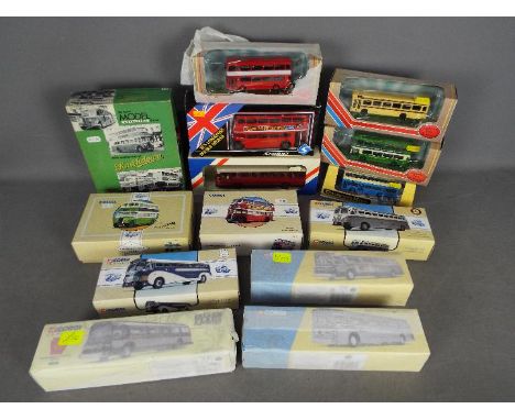 Corgi - EFE - Lion Toys - Solido - A group of 14 x boxed bus models in several scales including limited edition # 97198 South