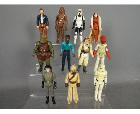 Star Wars, Kenner, Hasbro, LFL, CPG, GMFGI - A group of 11 loose vintage Star Wars figures. Lot includes Chewbacca (GMFGI, 19