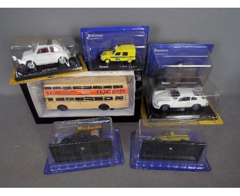 Minichamps - Fabbri - Altaya - A collection of 7 x vehicles in 1:43 and 1:24 scale including limited edition Minichamps Bussi