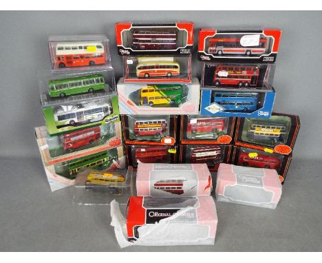 EFE - Corgi Original Omnibus - Creative Master - A group of 21 x boxed bus models in 1:76 scale including # OM41105 East Lanc