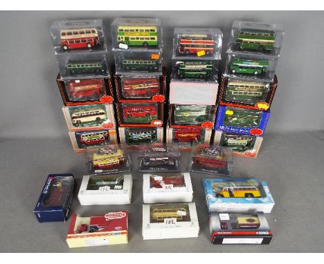 Corgi Original Omnibus - EFE - Trackside - A collection of 30 x boxed bus and truck models mostly in 1 :76 scale including li