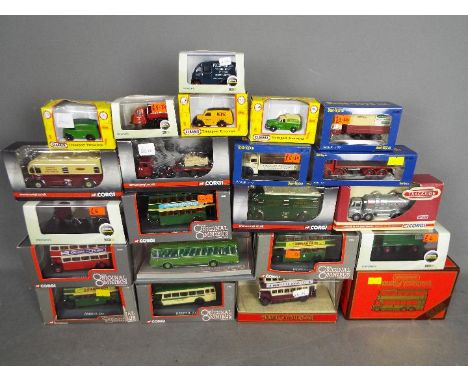 Oxford Diecast, Matchbox, Base Toys, Corgi Trackside, Corgi OO - A boxed collection of over 20 diecast model vehicles in main