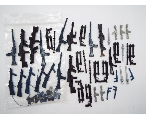 Star Wars, Kenner, Hasbro, Other - A cache of over 40 Star Wars weapons and some accessories. Lot includes Bossk Rifle; 4-Lom