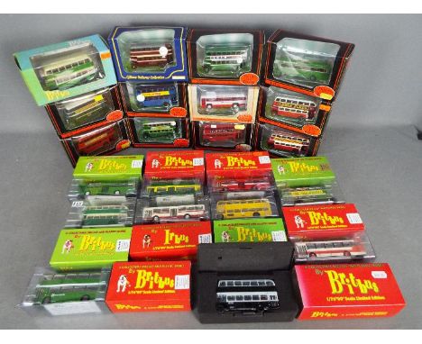 EFE - Britbus - A group of 22 x boxed bus models in 1:76 scale including # DL-04 Alder Valley Dennis Loline III, # N6003 Sout