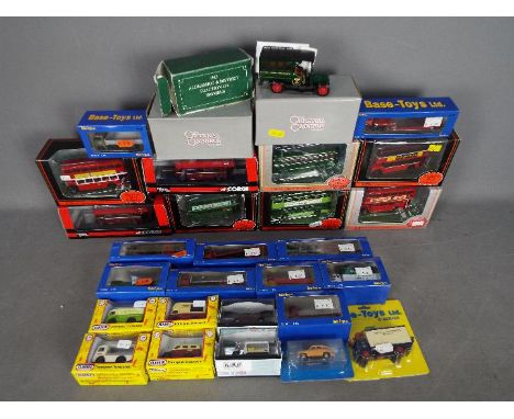 Corgi - EFE - Pocketbond - Base Toys - A collection of 29 x boxed / carded vehicles in 1:76 scale including 2 x # OM141404 AE