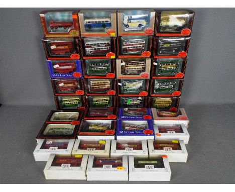 EFE - A gathering of 34 x boxed bus and truck models in 1:76 scale including # 30401 AEC Mammoth Major MkIII in Marston Valle