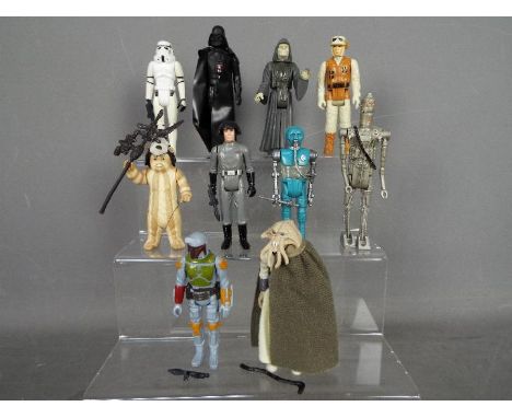 Star Wars, Kenner, Hasbro, LFL, CPG, GMFGI - A group of 10 loose vintage Star Wars figures, with the majority in possession o