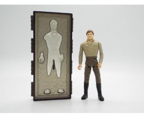 Star Wars, Kenner, LFL - A loose vintage Kenner Star Wars 'Power of the Force - Last 17' action figure 'Han Solo in Carbonite
