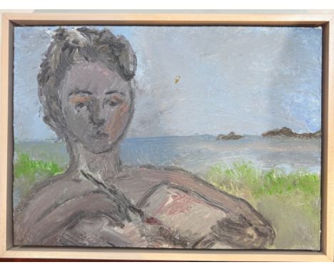 Partou Zia (1958-2008)Tresco Texts II, 2006oil on panel25 x 35cm. Provenance:Art First Contemporary Art, London;Collection of