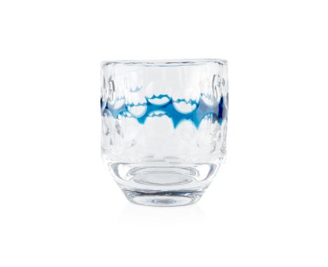 Mona Morales-Schildt (1908-1999) for Kosta Boda Vaseglass with cut and flashed decorationsigned to the base13.5cm high x 12cm